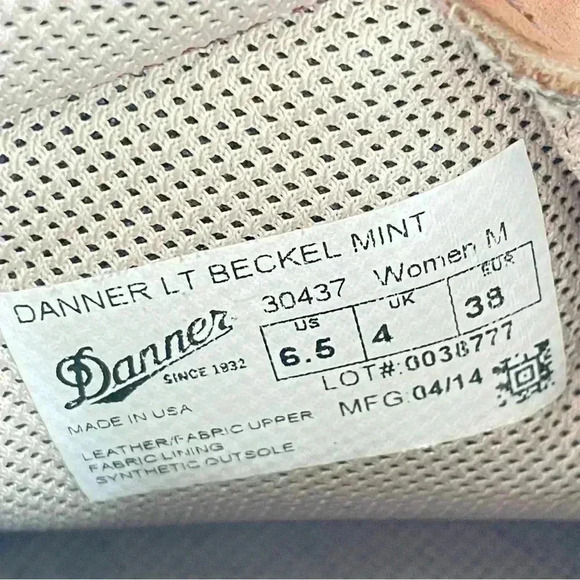 DANNER HIKING LACE-UP BOOTS WOMEN SIZE  6.5 - Picture 12 of 15